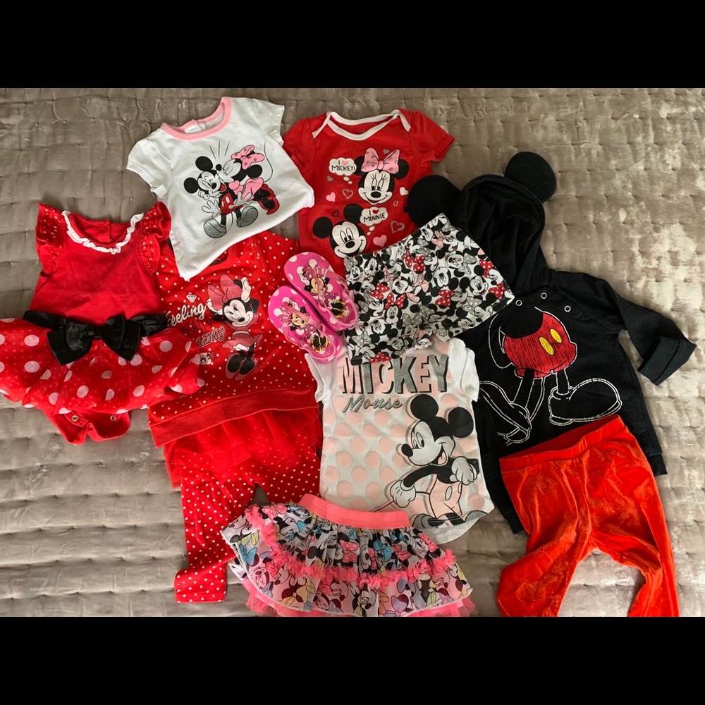 Minnie Mouse Clothing Lot